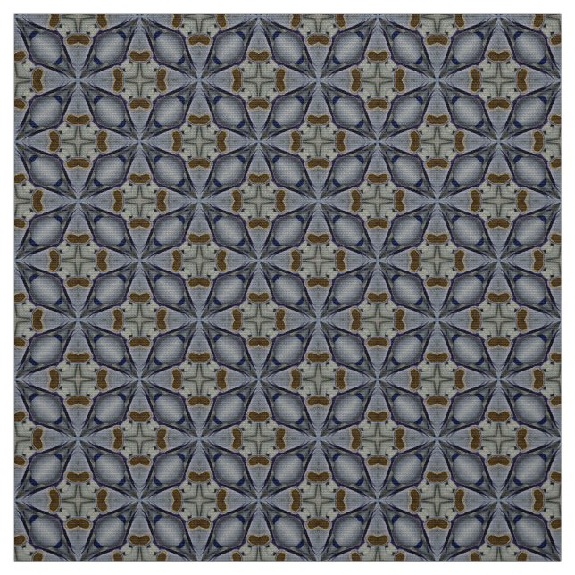 Glitch2 aquamarines Muster in Midnight Blue Stoff (Muster)