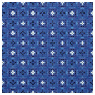 Glitch2 Blauer Stoff für Möbel