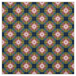 Glitch2 Blauer, weiße Möbelstoffe Stoff