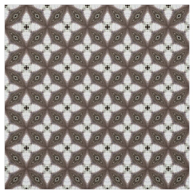 Glitch2 Möbelstoff in weiß braun Stoff (Muster)