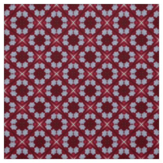 Glitch2 Red Blue Möbelstoff Stoff (Muster)