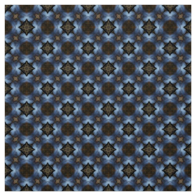 Glitch2 Rot-blaues Gewebe Stoff (Muster)