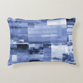 Glitch abstract gamer pattern dekokissen