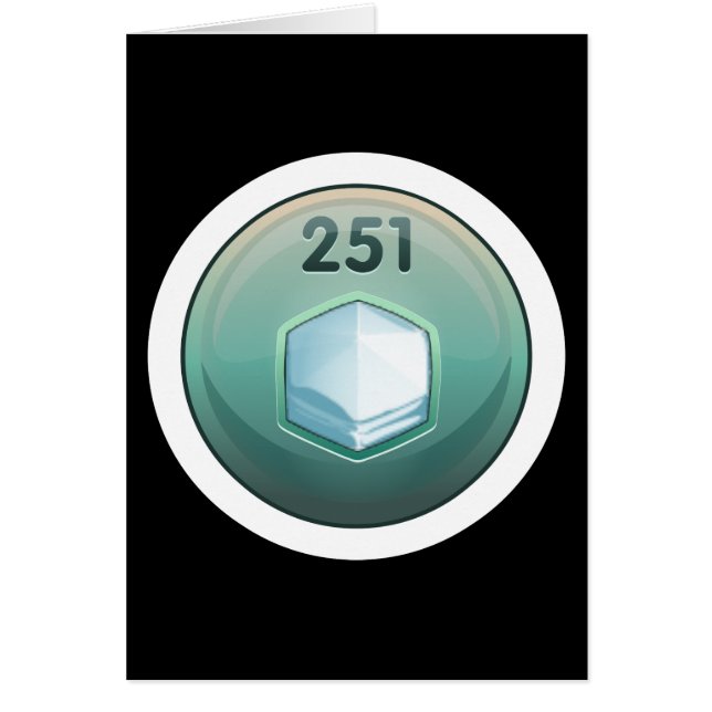 Glitch Achievement Mini Raffiner glänzende Klasse (Vorne)