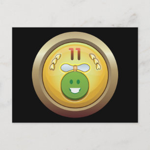 Glitch Achievement numismatizer griffin-Klasse Postkarte