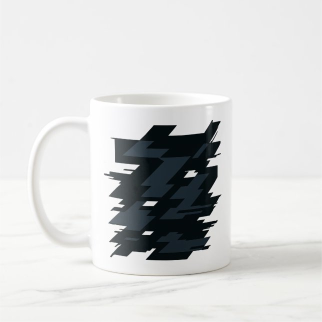 Glitch Art Classic Mug Kaffeetasse (Links)