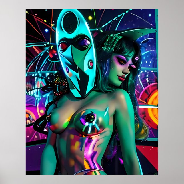 Glitch Dream-Streaming die alten Götter Poster (Vorne)