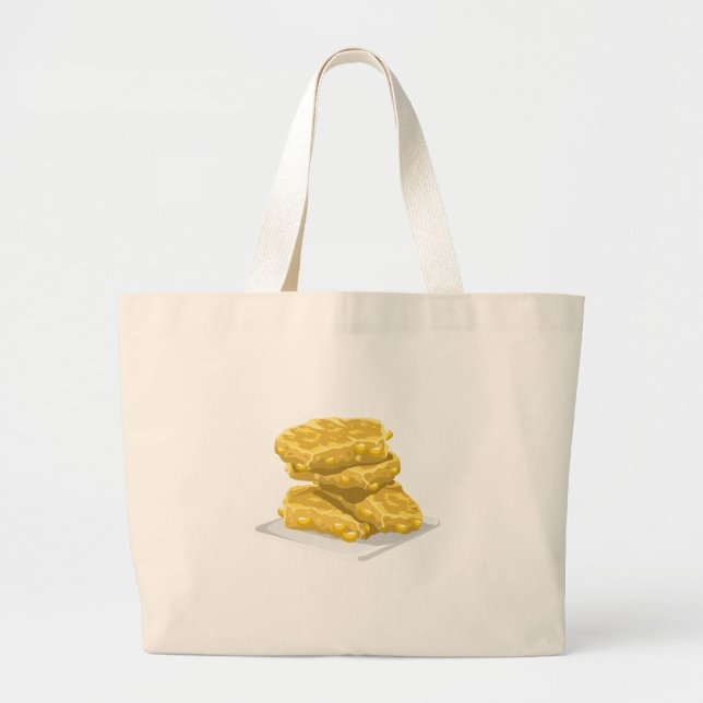 Glitch Food corny fritter Jumbo Stoffbeutel (Vorne)