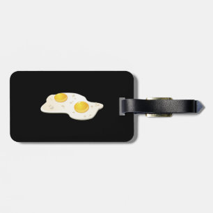 Glitch Food frittierte Eier Gepäckanhänger