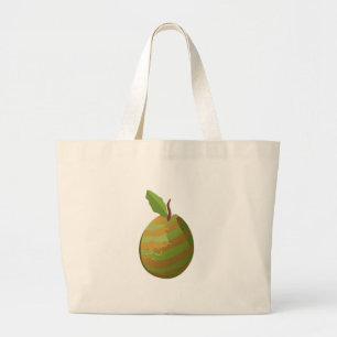 Glitch Food guava striped Jumbo Stoffbeutel