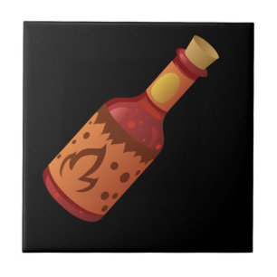 Glitch Food hot in fizzy Sauce Fliese