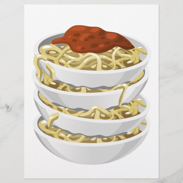 Glitch Food leckere Pasta (Vorderseite)