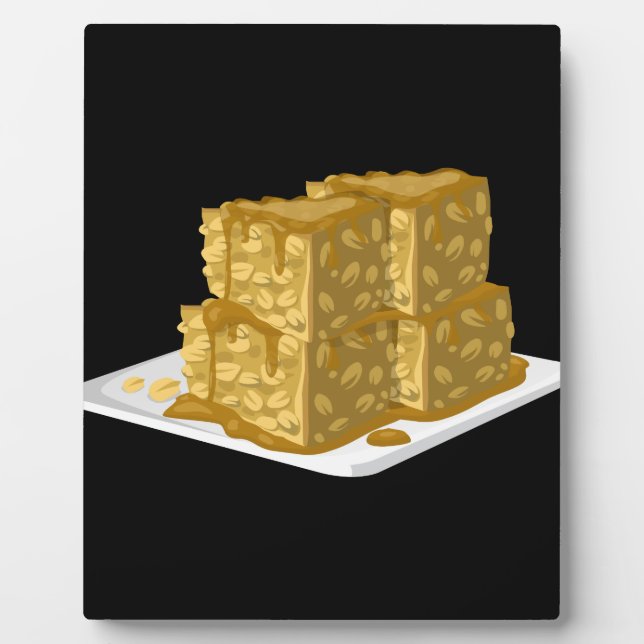Glitch Food oaty cake Fotoplatte (Vorderseite)