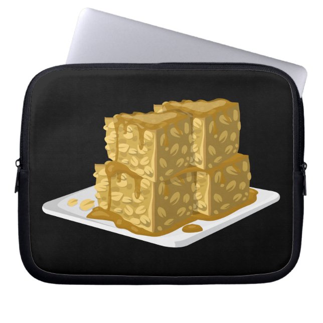 Glitch Food oaty cake Laptopschutzhülle (Vorderseite)