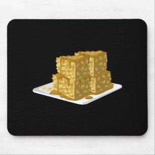 Glitch Food oaty cake Mousepad