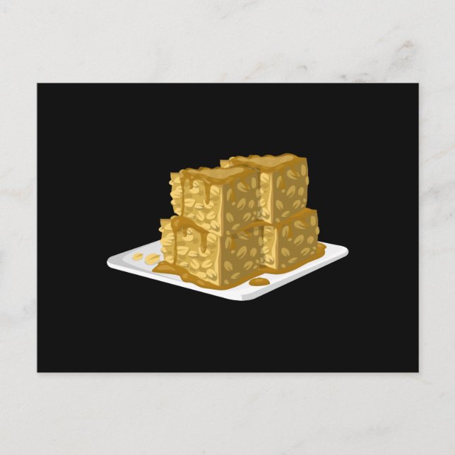 Glitch Food oaty cake Postkarte (Vorderseite)