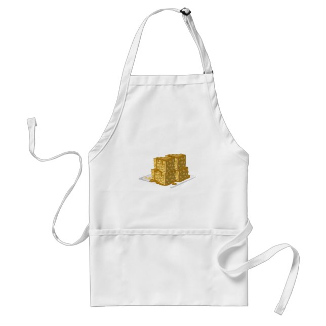 Glitch Food oaty cake Schürze (Vorne)