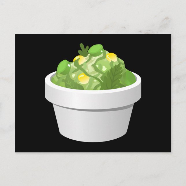 Glitch Food Postkarte (Vorderseite)