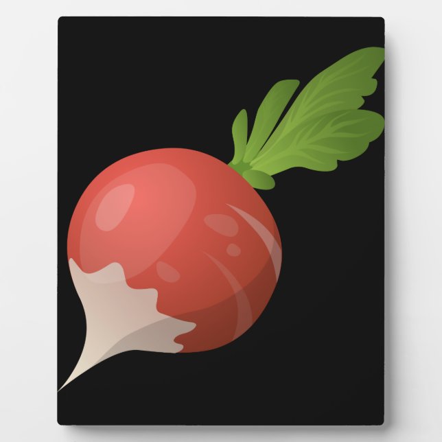 Glitch Food radish Fotoplatte (Vorderseite)
