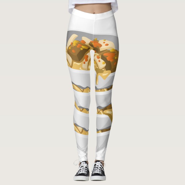 Glitch Food Rich tagine Leggings (Vorderseite)
