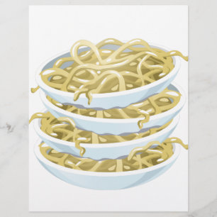 Glitch Food schlichte Nudeln
