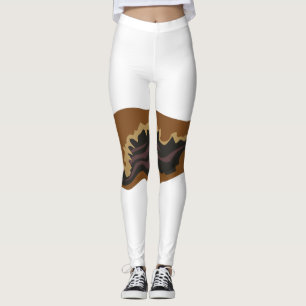 Glitch Food Ziegenohr gebraten Leggings