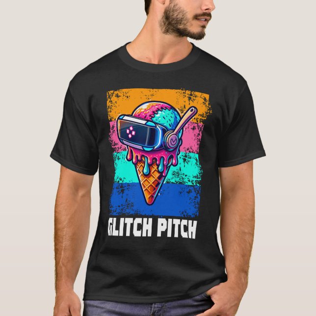 Glitch Pitch T-Shirt (Vorderseite)