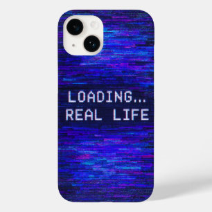 Glitch Pixel ästhetische iPhone Case