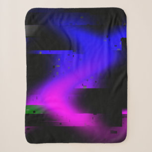 Glitch Plasma Black Sherpadecke