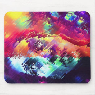 Glitch-Sicht Mousepad