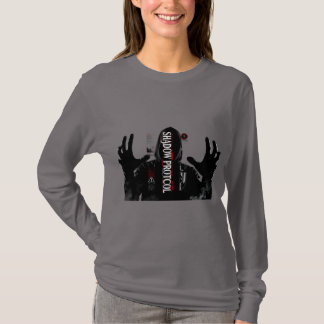 Glitch Streetwear Langarm-Shirt für Frauen T-Shirt