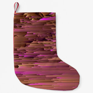 glitch Textuberschuhe TV Vintag Frame Filmsback Kleiner Weihnachtsstrumpf