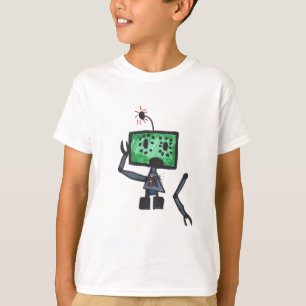 Glitchy der Roboter T-Shirt