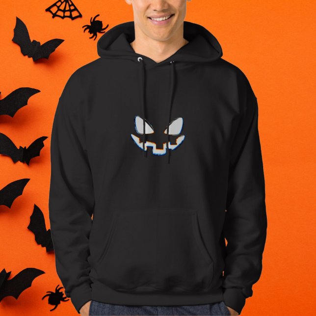 Glitchy Ghoulish Pumpkin Hoodie (Von Creator hochgeladen)