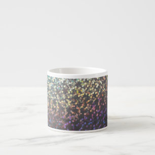 Glitter-Bokeh-Glanz-Druck Espressotasse