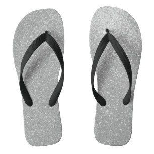 Glitter-Druckbildstrand des Imitats drehen Flip Flops