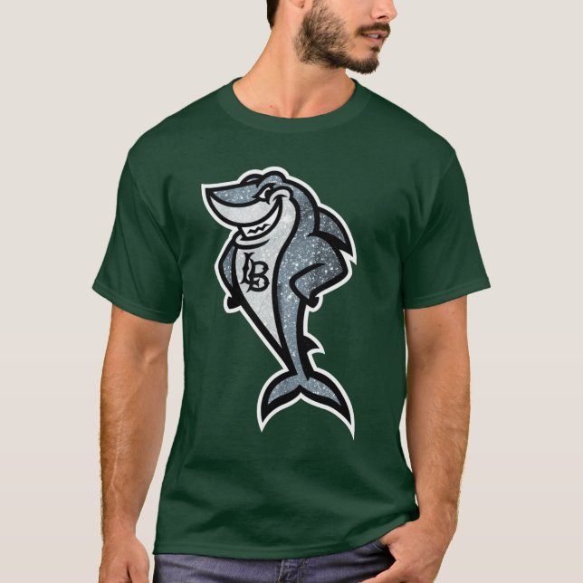 Glitter Elbee California State University Long Bea T-Shirt (Vorderseite)