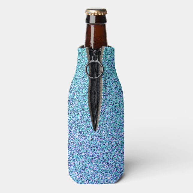 Glitter Flaschenkühler (Flasche Rückseite)