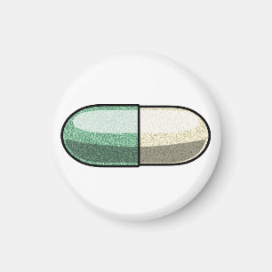 Glitter Fluoxetin Magnet
