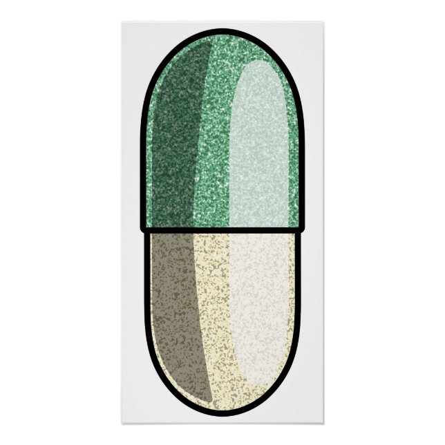 Glitter Fluoxetin Poster (Vorderseite)