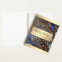 Glitter Gold Luxus-Tierhaut Leopard Make-up