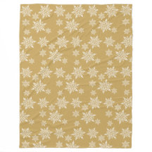 Glitter Gold und weiße Weihnachtsschneeflocken