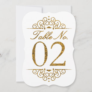 Glitter-Goldeffekt-Hochzeit-Tischnummer-Karte (02) Einladung