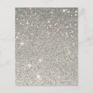 Glitter-Leerflyer Flyer