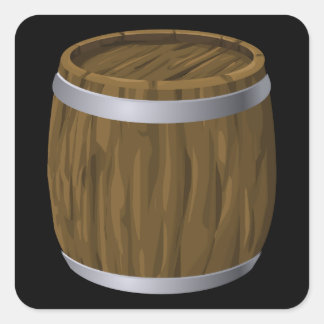 Glitter Möbelsack-Schrank Quadratischer Aufkleber