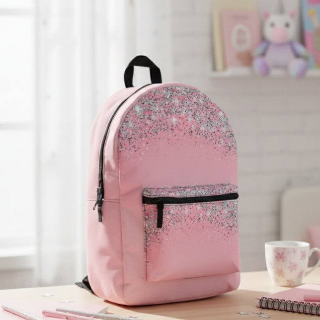 Glitter Pink Backpack: Discover Your Style  Bedruckter Rucksack (Von Creator hochgeladen)
