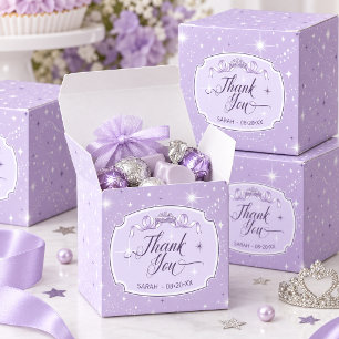 Glitter & Shine Sweet 16 Sternenhimmel Danke ID133 Geschenkschachtel