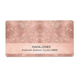 Glitter und Shine Roségold ID673