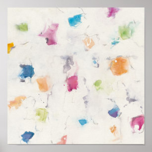 Glitterati I Abstract Print Mike Schick Poster