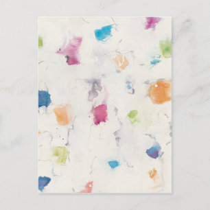 Glitterati I Abstrakt Print Mike Schick Postkarte